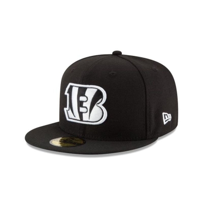 Cincinnati Bengals Gorra | New Era NFL 59fifty Fitted Cap Mexico - Negros